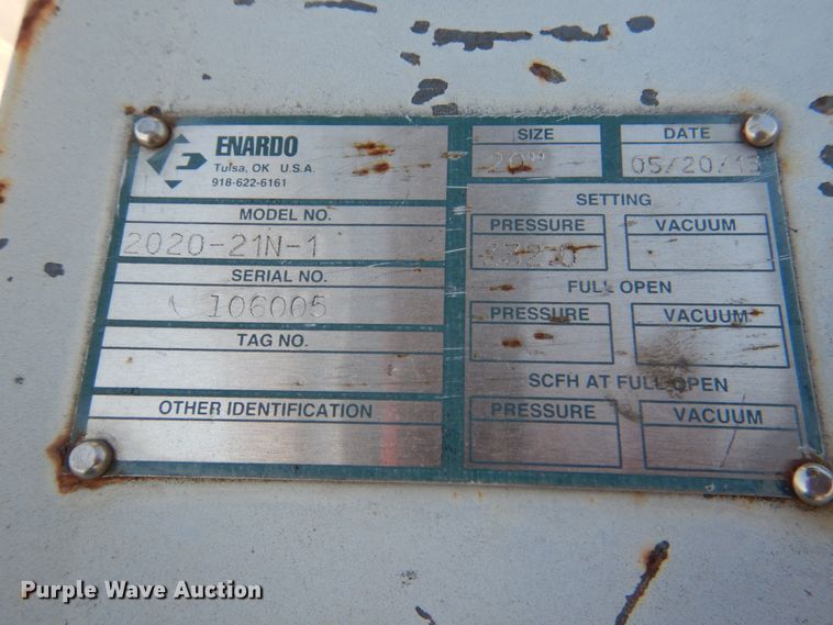 image for item DJ1768 2011 Wichita 500BBL flowback gas buster frac tank trailer