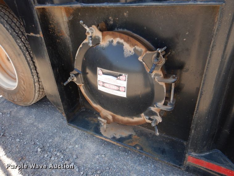 image for item DJ1768 2011 Wichita 500BBL flowback gas buster frac tank trailer