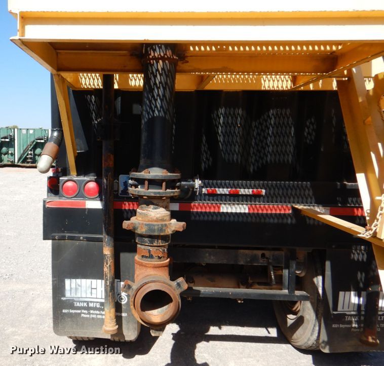 image for item DJ1768 2011 Wichita 500BBL flowback gas buster frac tank trailer