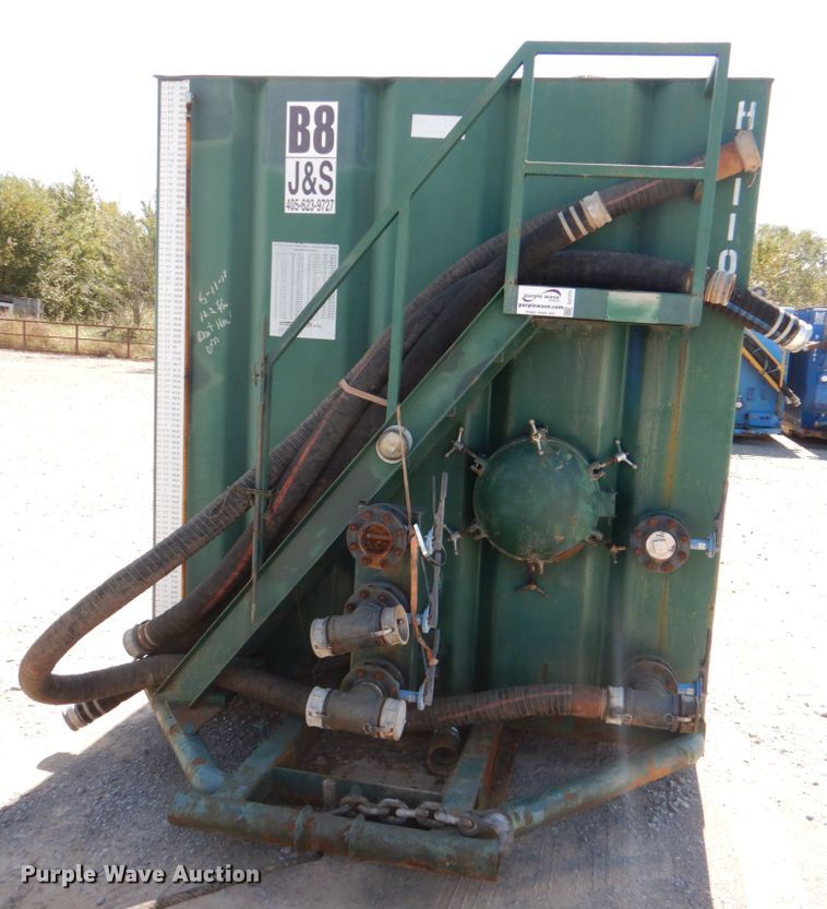 image for item DJ1771 2007 Troxell 500BBL frac tank trailer