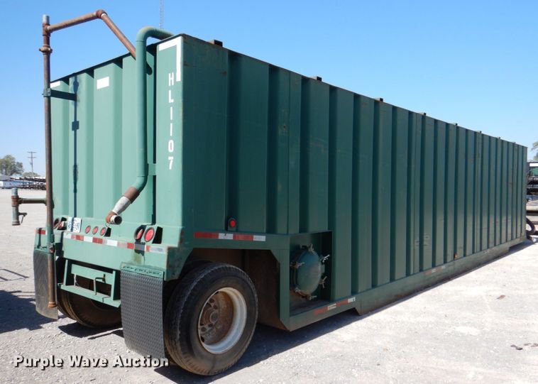 image for item DJ1771 2007 Troxell 500BBL frac tank trailer