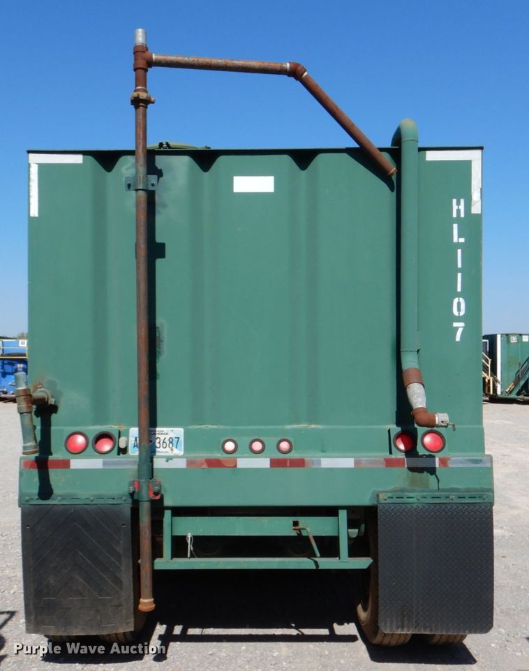 image for item DJ1771 2007 Troxell 500BBL frac tank trailer