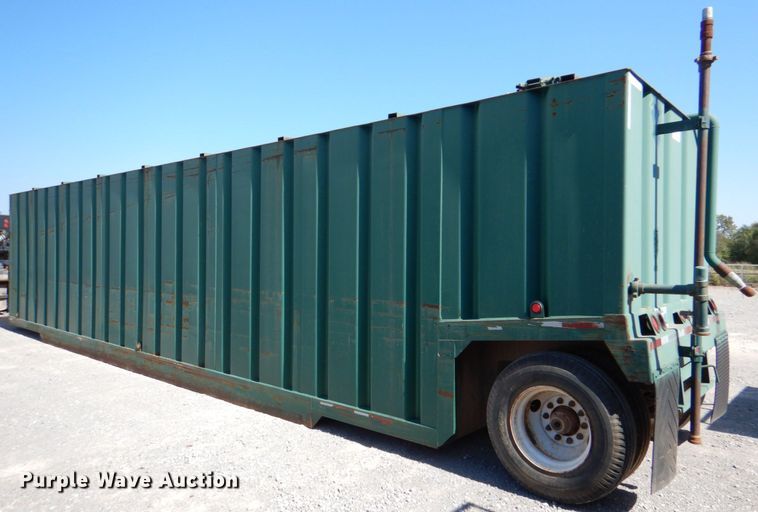 image for item DJ1771 2007 Troxell 500BBL frac tank trailer