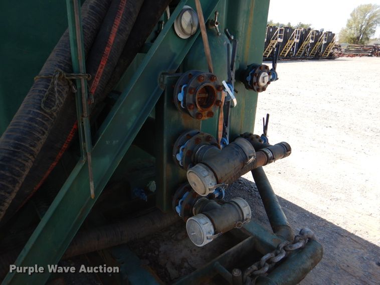 image for item DJ1771 2007 Troxell 500BBL frac tank trailer