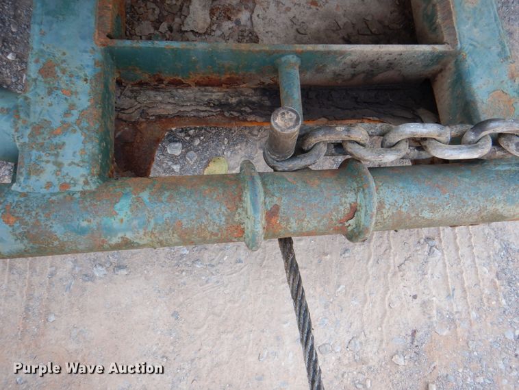 image for item DJ1771 2007 Troxell 500BBL frac tank trailer