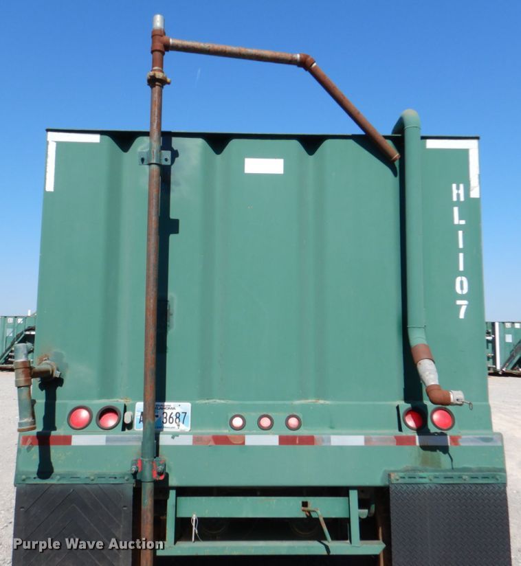 image for item DJ1771 2007 Troxell 500BBL frac tank trailer