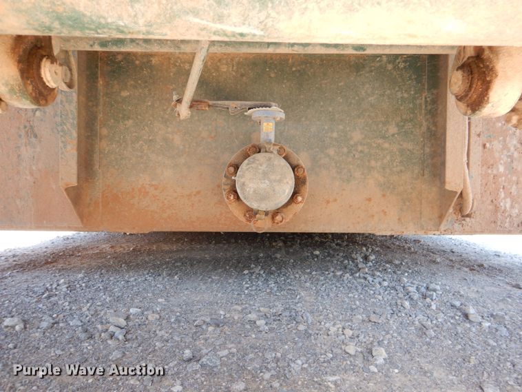 image for item DJ1771 2007 Troxell 500BBL frac tank trailer