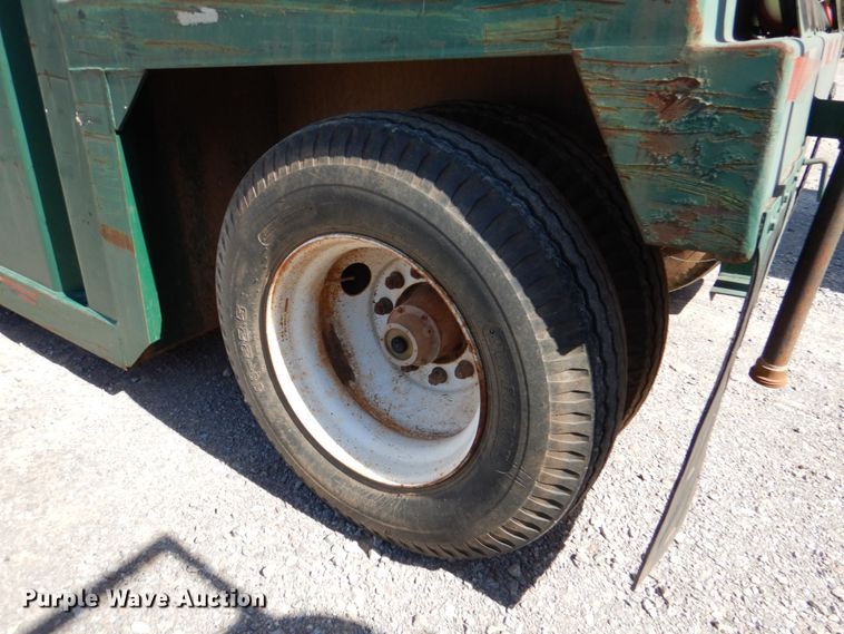 image for item DJ1771 2007 Troxell 500BBL frac tank trailer