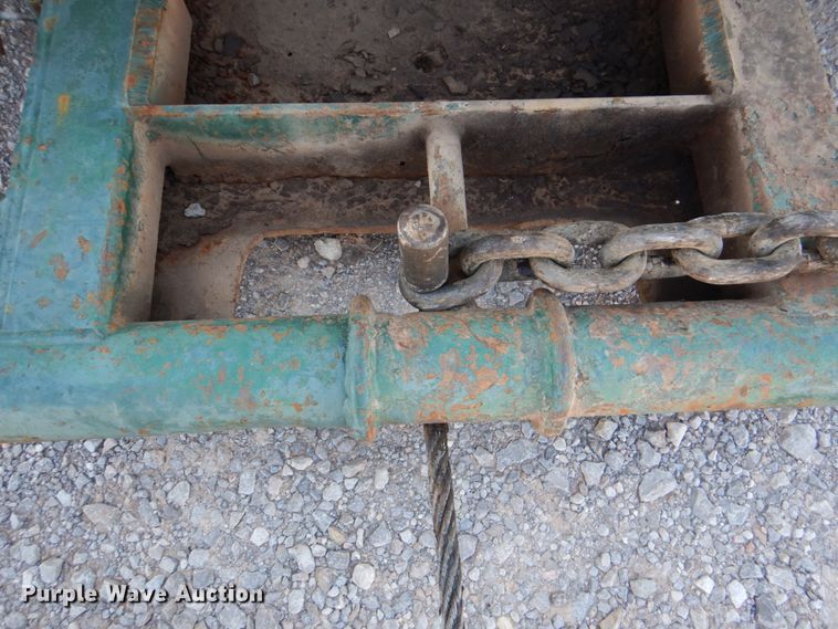 image for item DJ1772 2007 Troxell 500BBL frac tank trailer