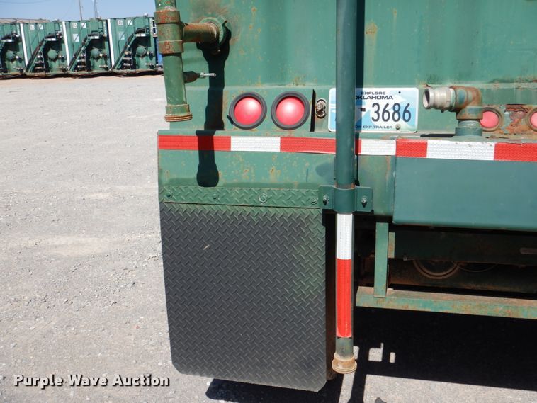 image for item DJ1772 2007 Troxell 500BBL frac tank trailer