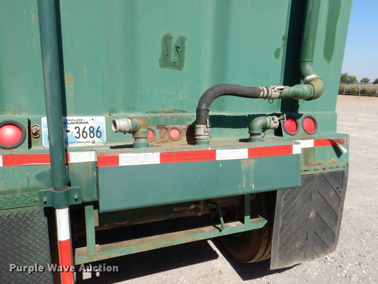 image for item DJ1772 2007 Troxell 500BBL frac tank trailer