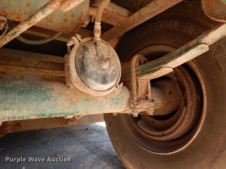 image for item DJ1772 2007 Troxell 500BBL frac tank trailer