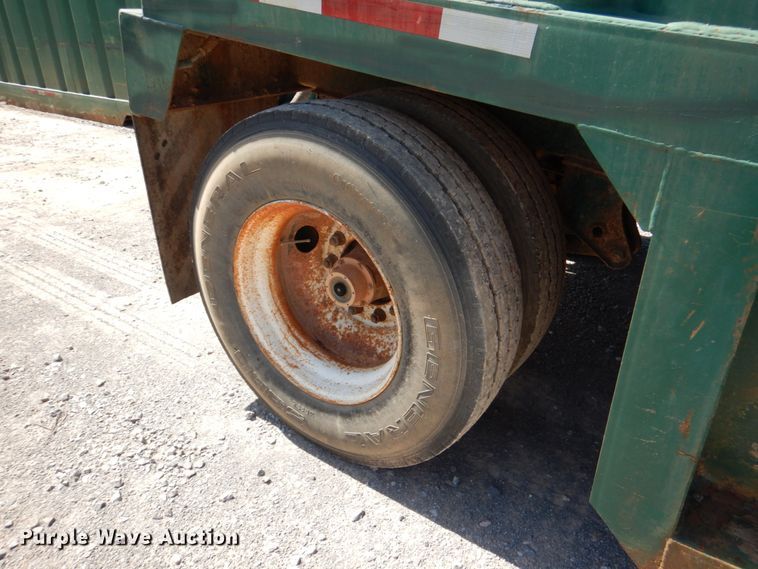 image for item DJ1772 2007 Troxell 500BBL frac tank trailer