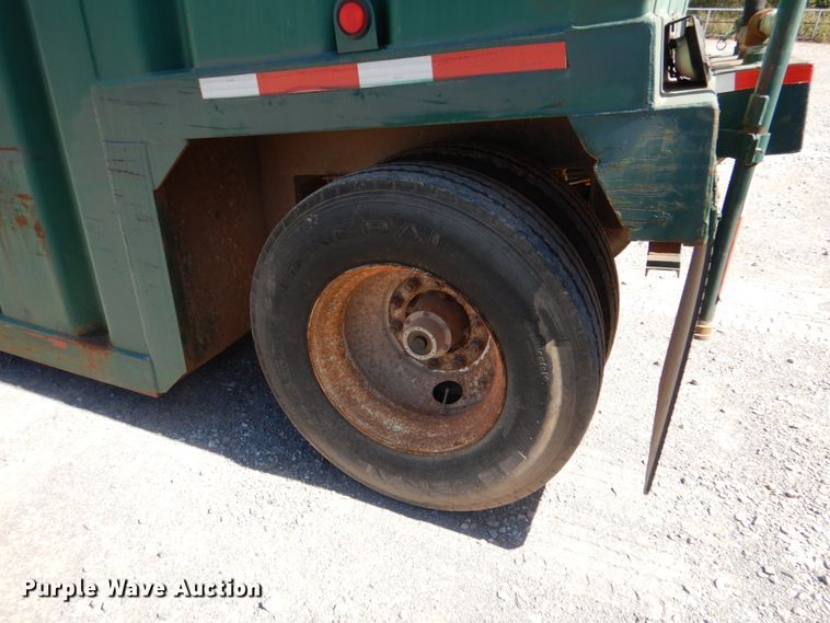 image for item DJ1772 2007 Troxell 500BBL frac tank trailer