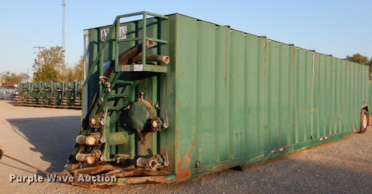 image for item DJ1773 2007 Troxell 500BBL frac tank trailer