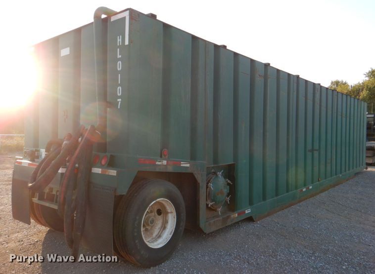 image for item DJ1773 2007 Troxell 500BBL frac tank trailer