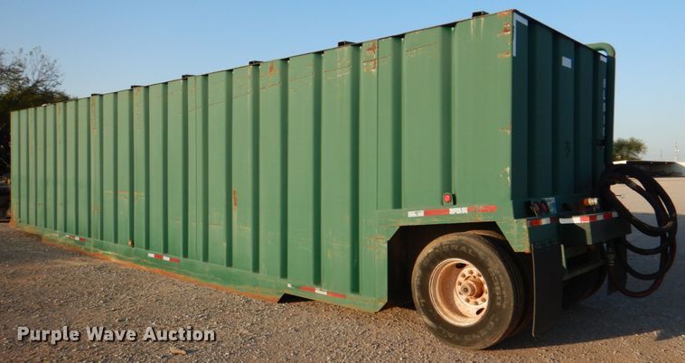 image for item DJ1773 2007 Troxell 500BBL frac tank trailer