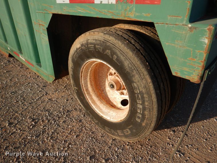 image for item DJ1773 2007 Troxell 500BBL frac tank trailer