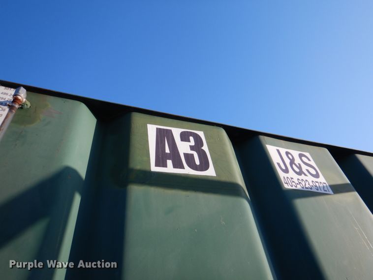 image for item DJ1773 2007 Troxell 500BBL frac tank trailer