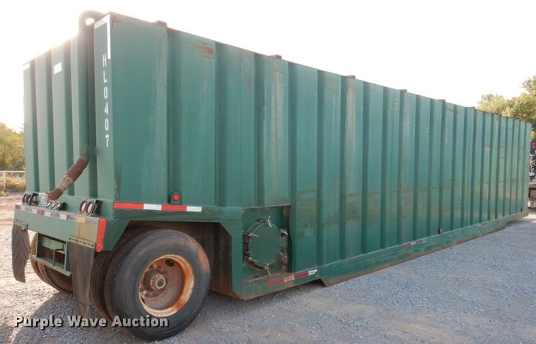 image for item DJ1774 2007 Troxell 500BBL frac tank trailer