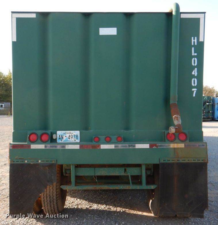 image for item DJ1774 2007 Troxell 500BBL frac tank trailer