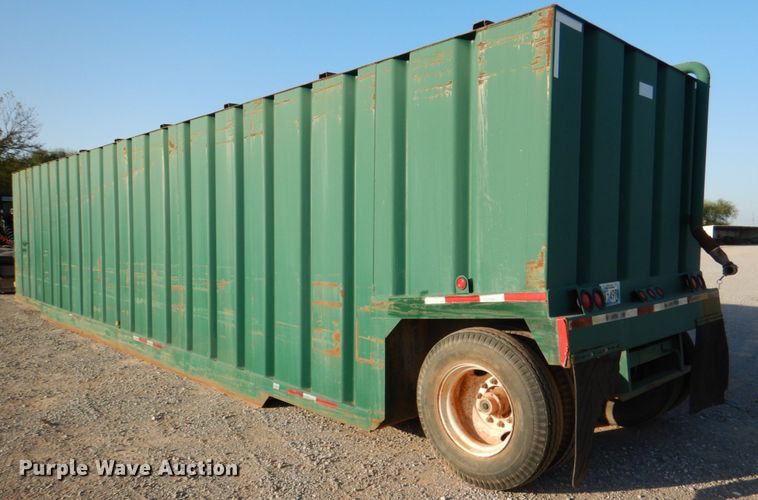 image for item DJ1774 2007 Troxell 500BBL frac tank trailer