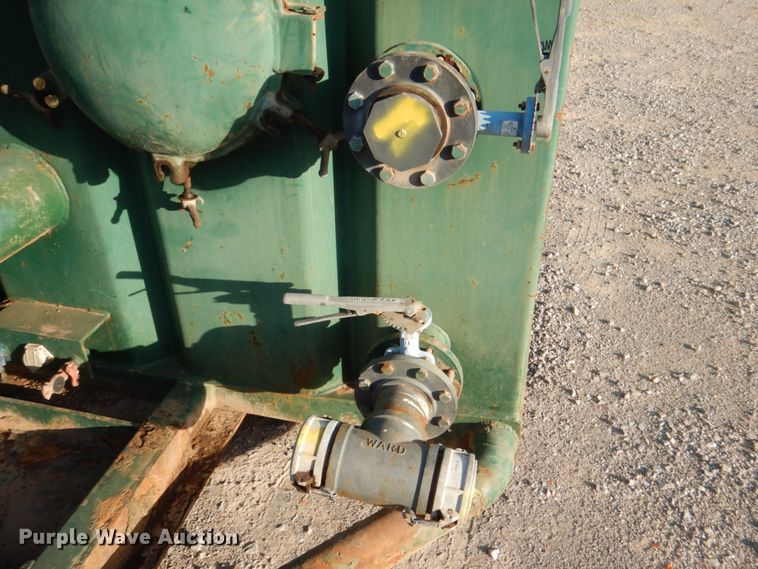 image for item DJ1774 2007 Troxell 500BBL frac tank trailer