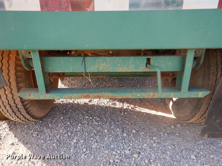 image for item DJ1774 2007 Troxell 500BBL frac tank trailer