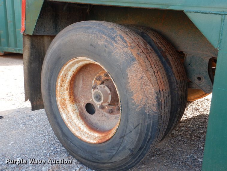 image for item DJ1774 2007 Troxell 500BBL frac tank trailer