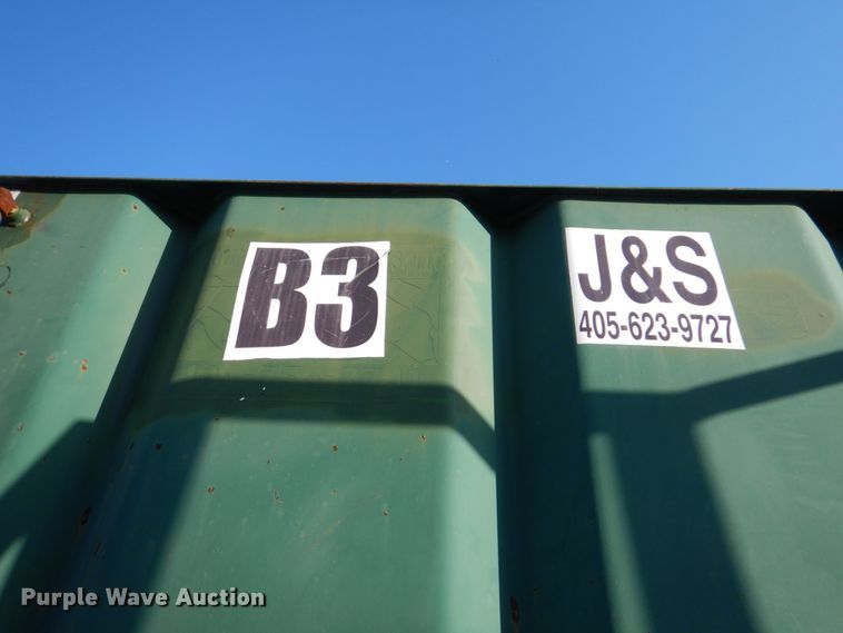 image for item DJ1774 2007 Troxell 500BBL frac tank trailer