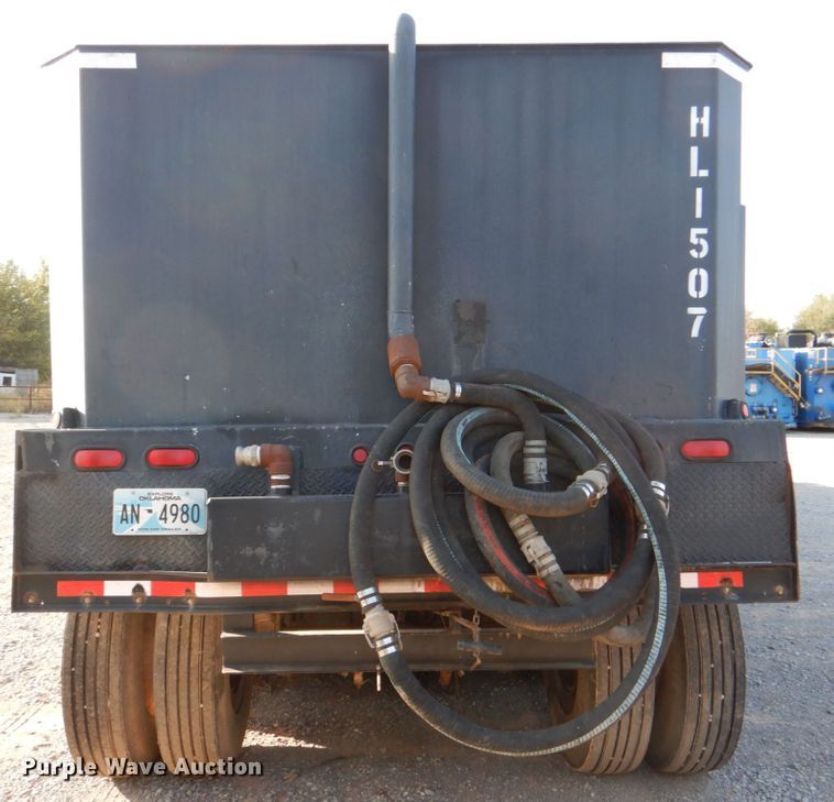 image for item DJ1775 2007 May 500BBL frac tank trailer