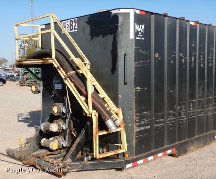 image for item DJ1776 2007 May 500BBL frac tank trailer