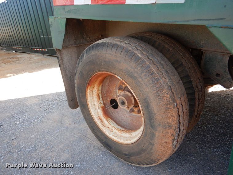 image for item DJ1779 2007 Troxell 500BBL frac tank trailer