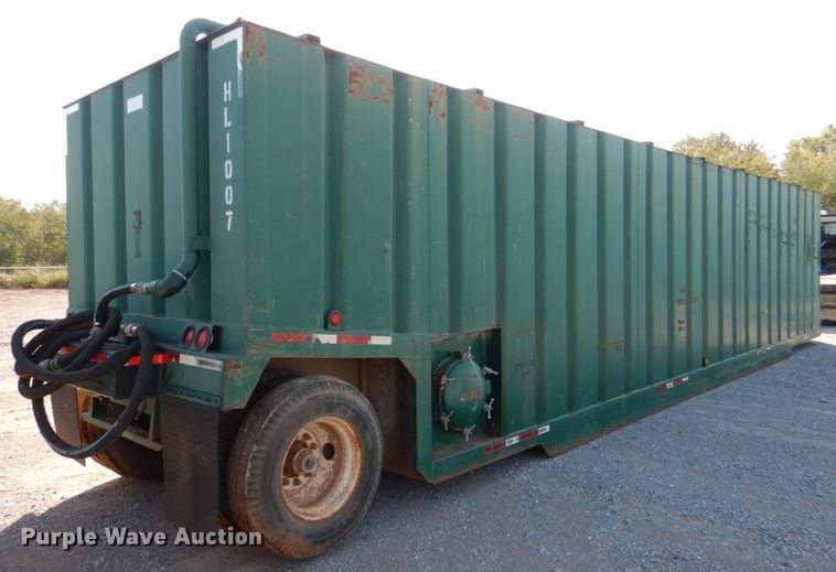 image for item DJ1780 2007 Troxell 500BBL frac tank trailer
