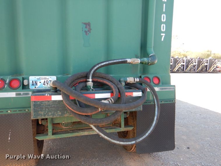 image for item DJ1780 2007 Troxell 500BBL frac tank trailer