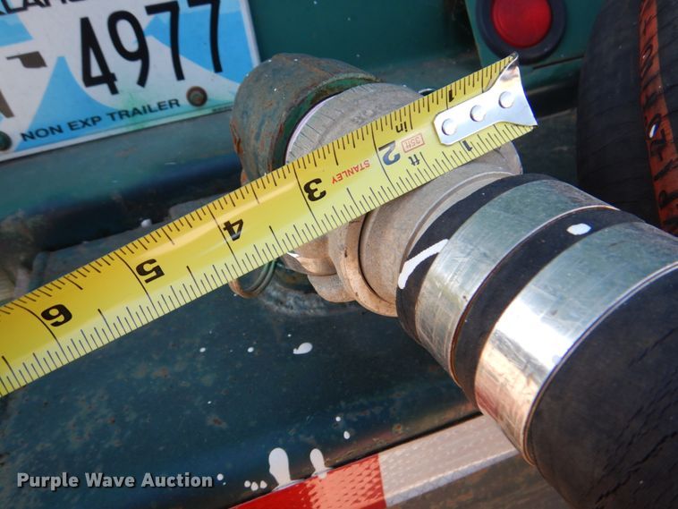 image for item DJ1780 2007 Troxell 500BBL frac tank trailer