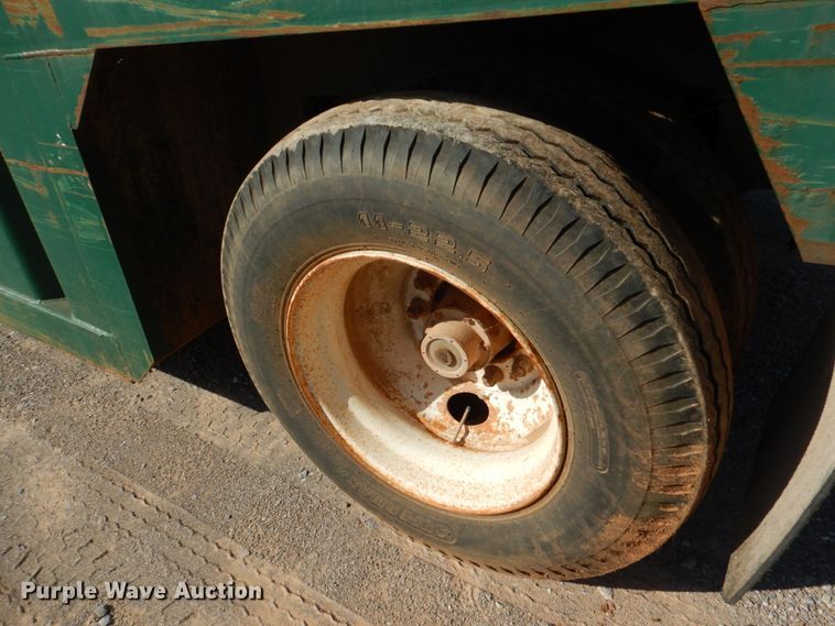 image for item DJ1780 2007 Troxell 500BBL frac tank trailer