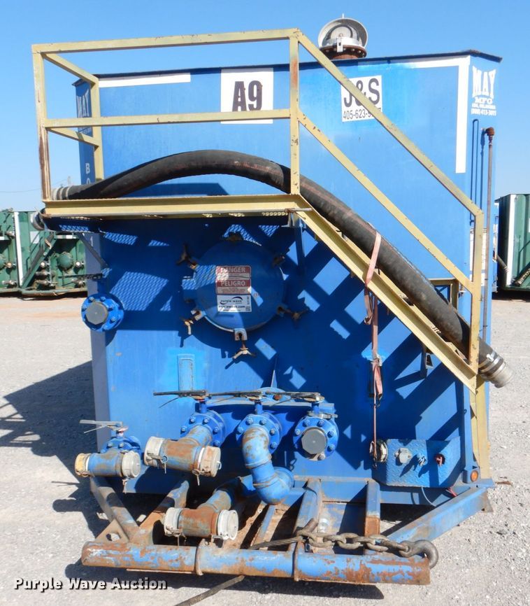 image for item DJ1782 2008 May 500BBL frac tank trailer