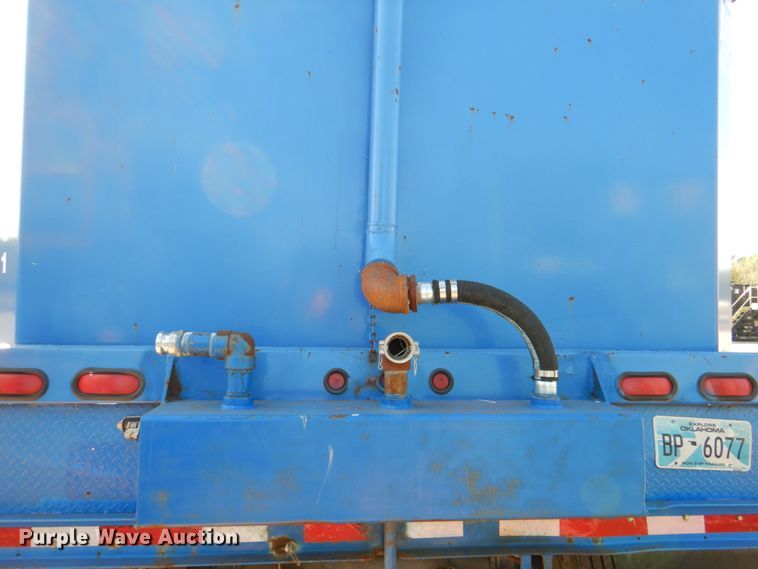 image for item DJ1782 2008 May 500BBL frac tank trailer