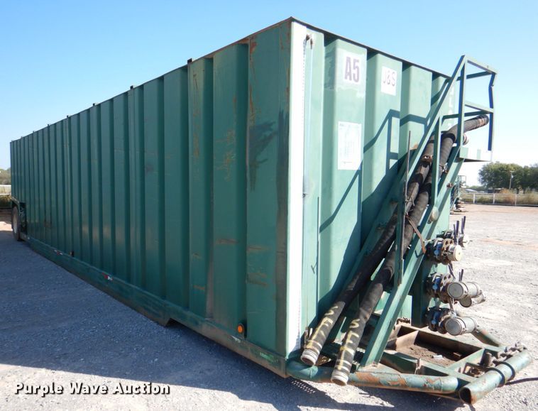 image for item DJ1783 2007 Troxell 500BBL frac tank trailer