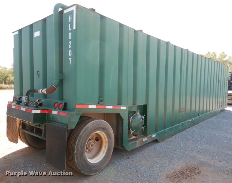 image for item DJ1783 2007 Troxell 500BBL frac tank trailer