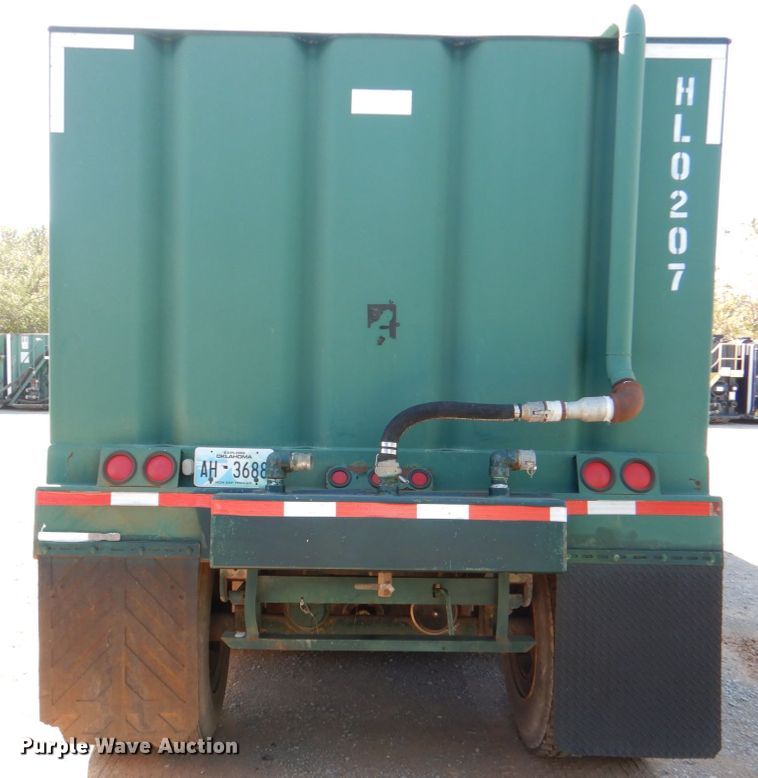 image for item DJ1783 2007 Troxell 500BBL frac tank trailer