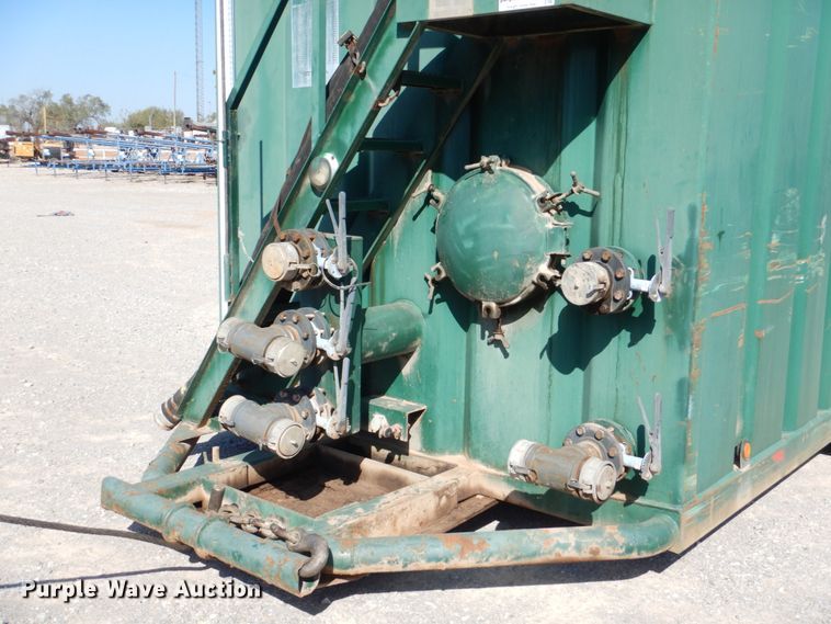 image for item DJ1783 2007 Troxell 500BBL frac tank trailer