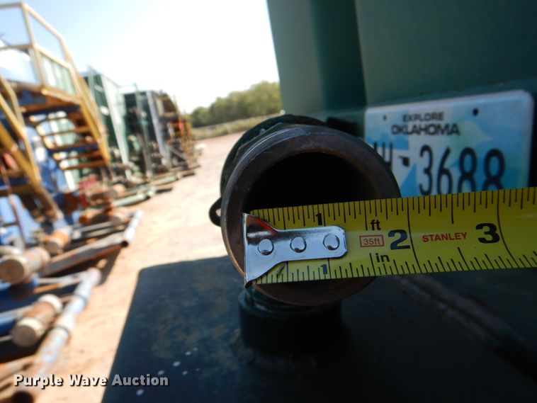 image for item DJ1783 2007 Troxell 500BBL frac tank trailer