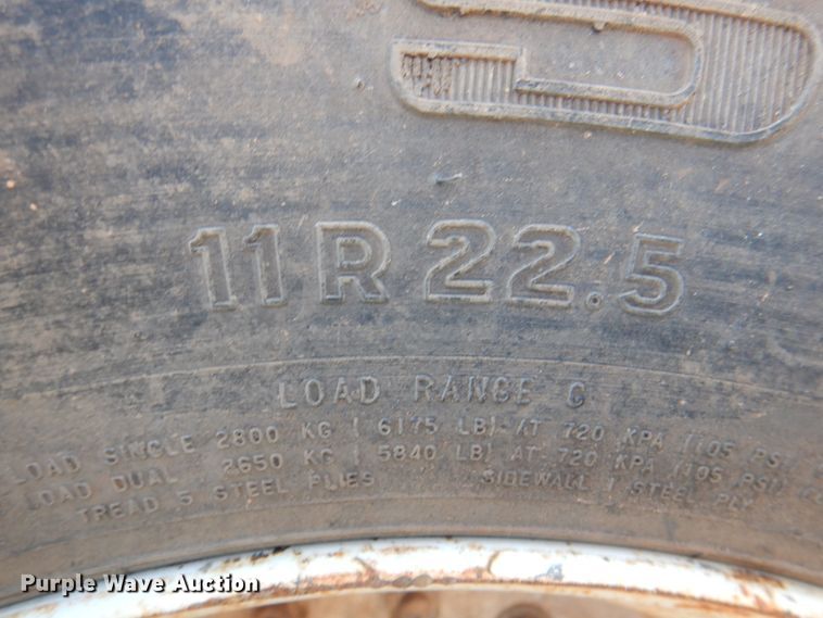 image for item DJ1783 2007 Troxell 500BBL frac tank trailer