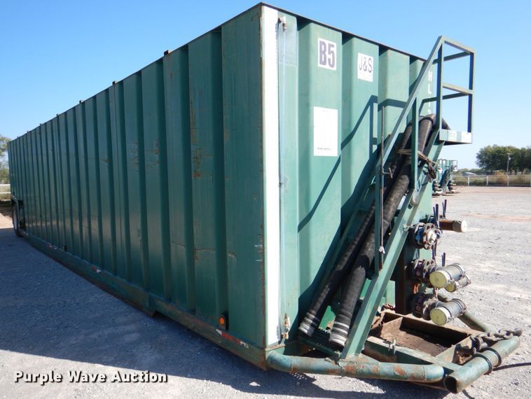 image for item DJ1784 2007 Troxell 500BBL frac tank trailer