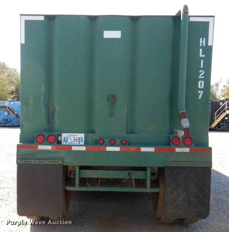 image for item DJ1784 2007 Troxell 500BBL frac tank trailer