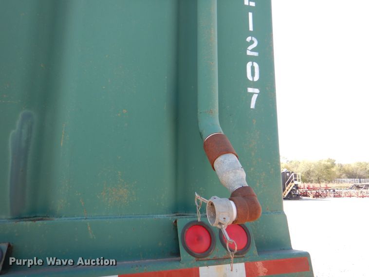 image for item DJ1784 2007 Troxell 500BBL frac tank trailer