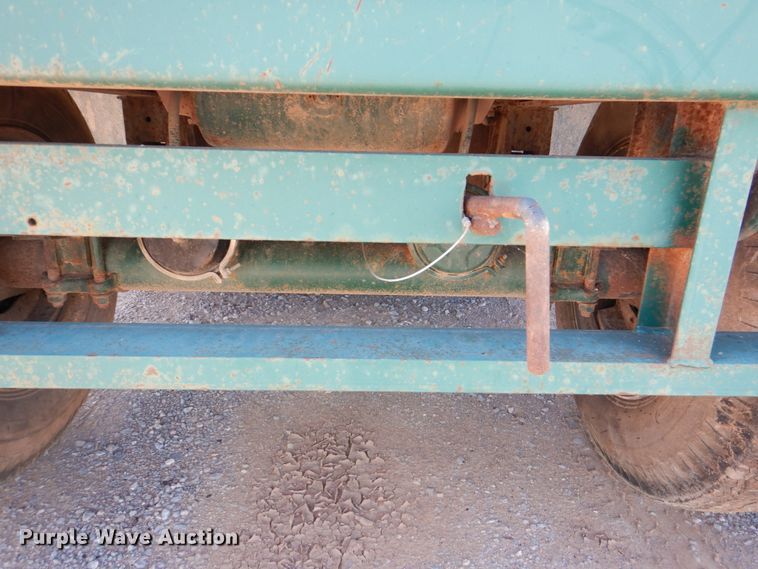 image for item DJ1784 2007 Troxell 500BBL frac tank trailer