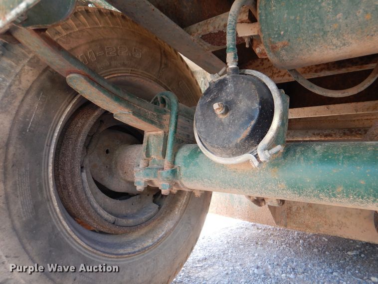 image for item DJ1784 2007 Troxell 500BBL frac tank trailer